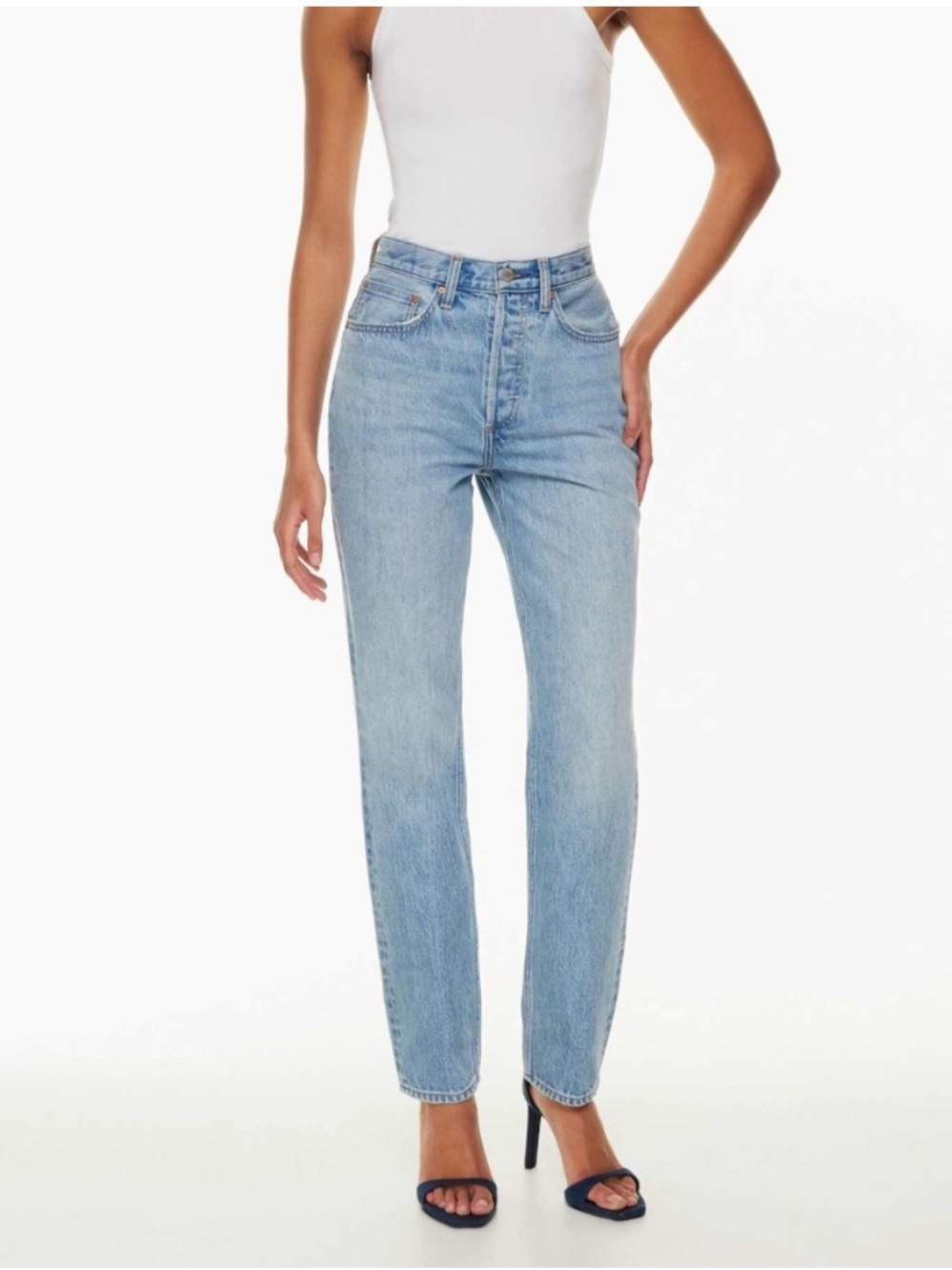 Denim Forum by Aritzia The ‘90s Boyfriend High Loose Jeans